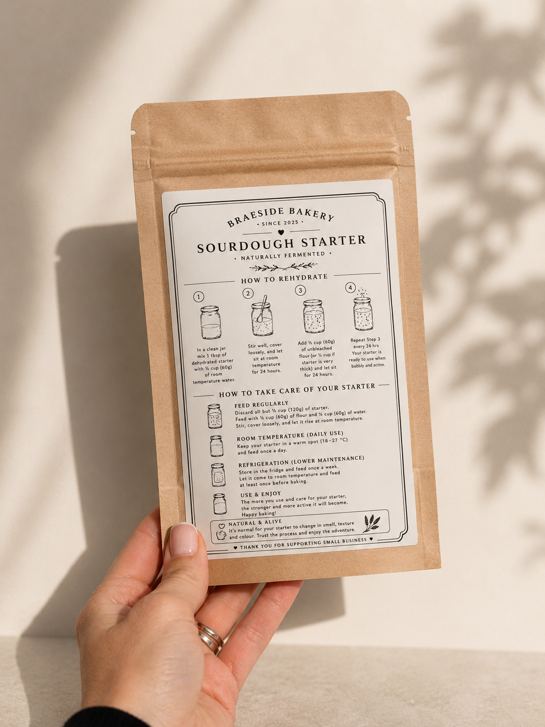 The Sourdough Starter Trio